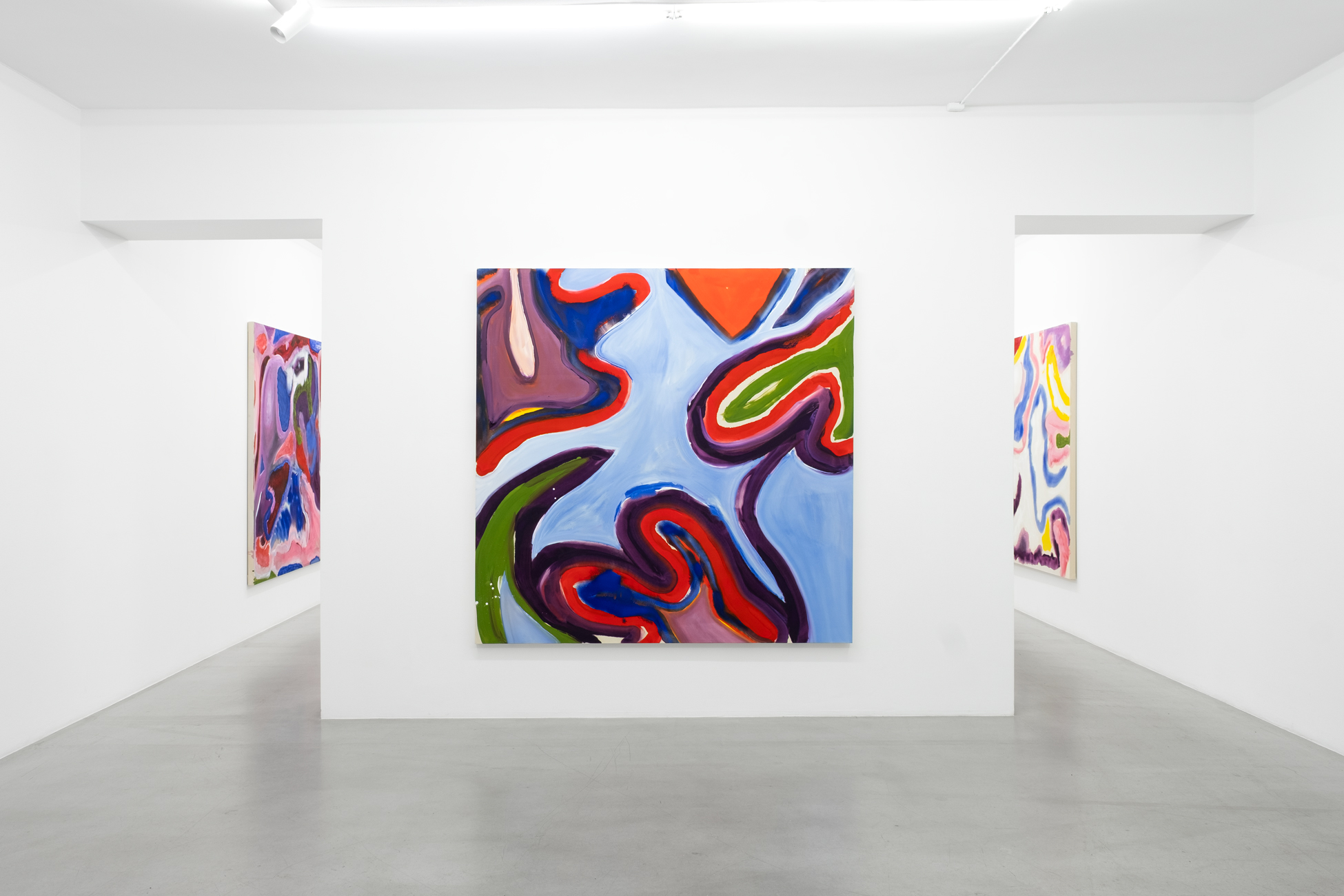 Installation view of Maitri exhibition at Larsen / Warner gallery, Stockholm
